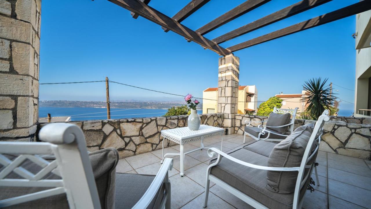 Villa Majestic Crete Heated Pool And Sauna Megala Chorafia Exterior photo
